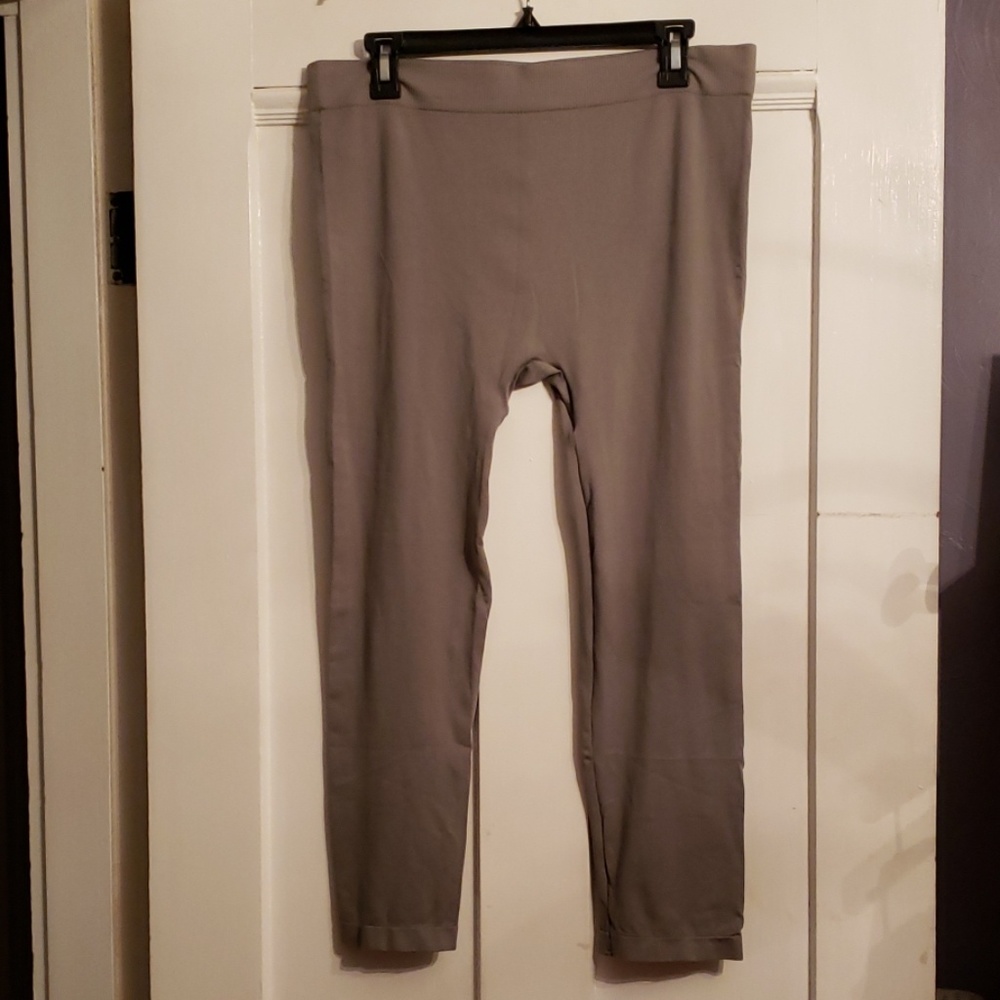Grey Plus Leggings